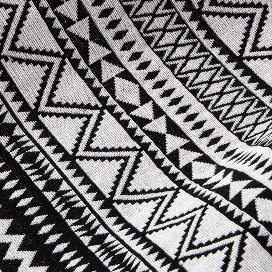 Sodo hamakas Royokamp Etno 1031262, 200x150cm, juodas/baltas, 2 asmenims