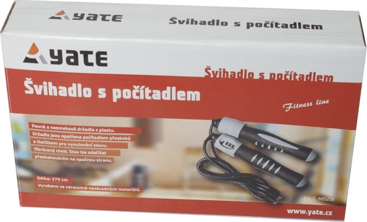 Šokdynė su skaitikliu Yate, 2.75 m
