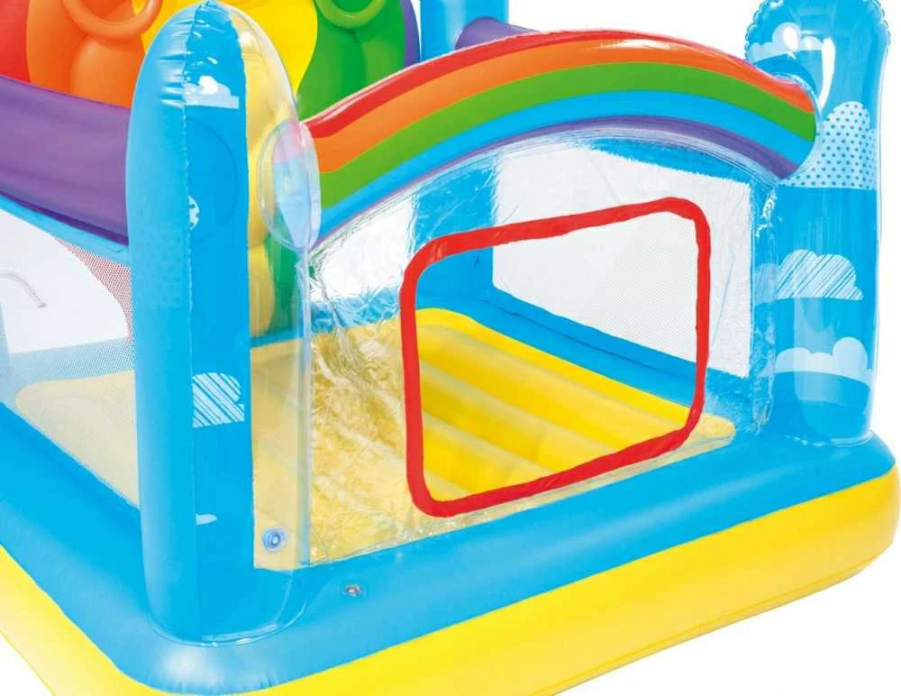 BESTWAY pripučiamas batutas Hot Air Balloon Bouncer 1.75m x 1.73m x 1.37m, 52269