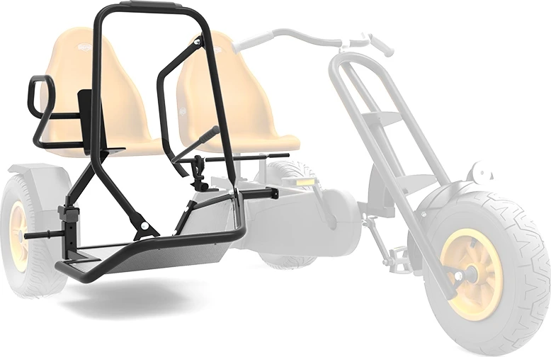 BERG Duo Chopper šoninė priekaba
