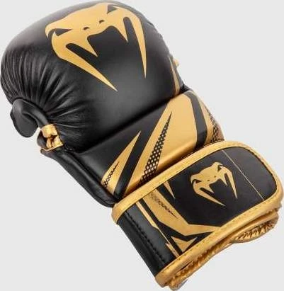 MMA pirštinės Venum Challenger 3.0 – juodos/auksinės