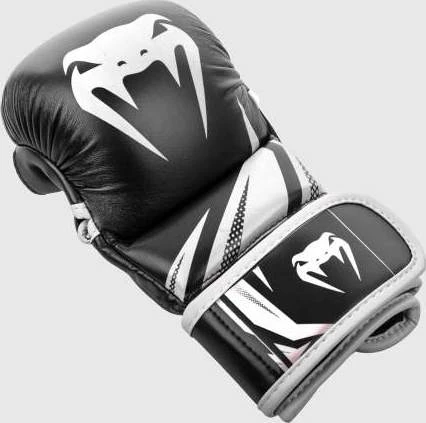 MMA pirštinės Venum Challenger 3.0 – juodos/baltos
