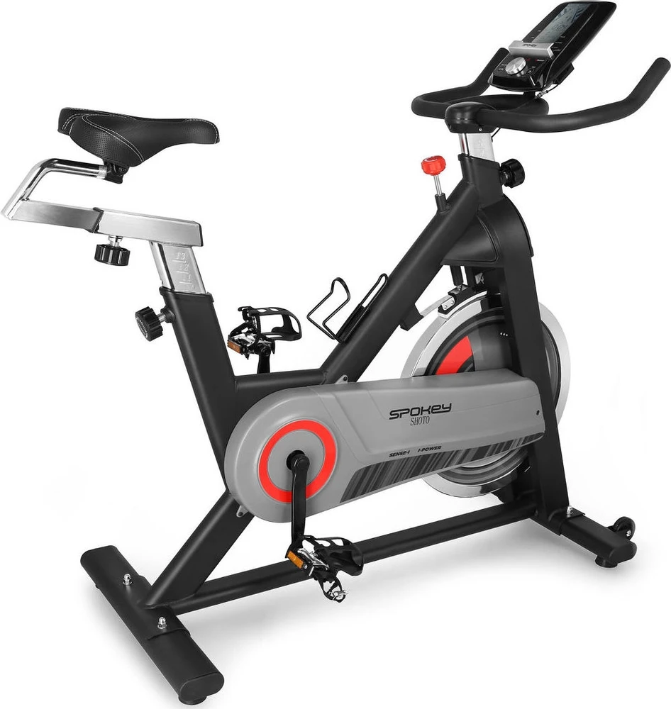 Sukamasis dviratis Spokey SHOTO (18 kg smagratis)