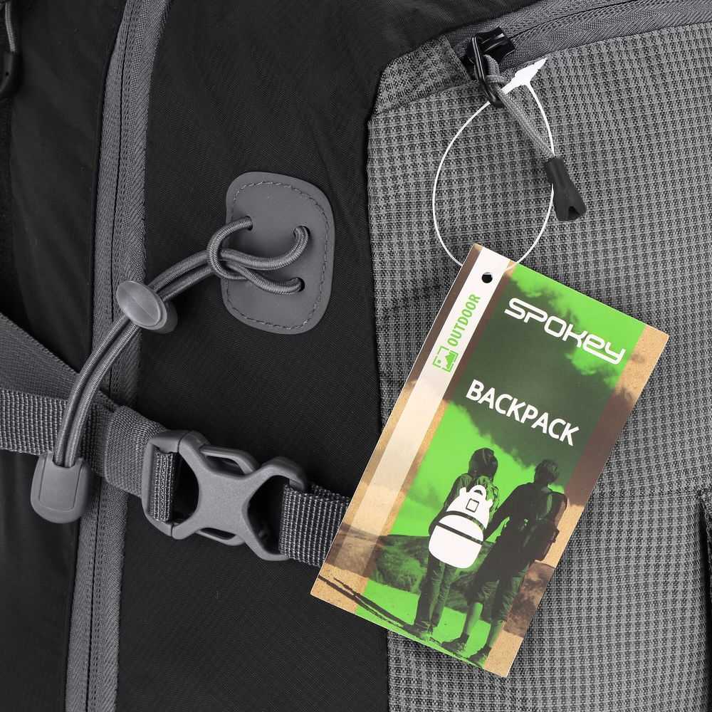 Sportinė ir turistinė kuprinė 35 l pilka Spokey BUDDY