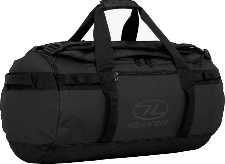 Kelioninis krepšys Highlander Storm Kitback 45L, juodas
