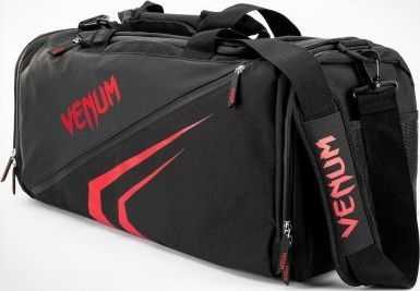 Sportinis krepšys Venum Trainer Lite Evo - juodas/raudonas
