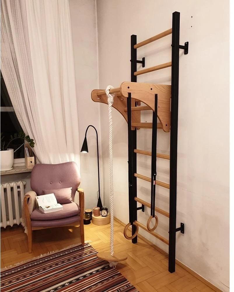 Sporto kompleksas vaikams (gimnastikos sienelė) BenchK 212B 230x67cm