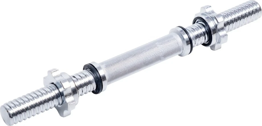 Įsukamas hantelio strypas su fiksatoriais inSPORTline Tufor 40 cm / 30 mm