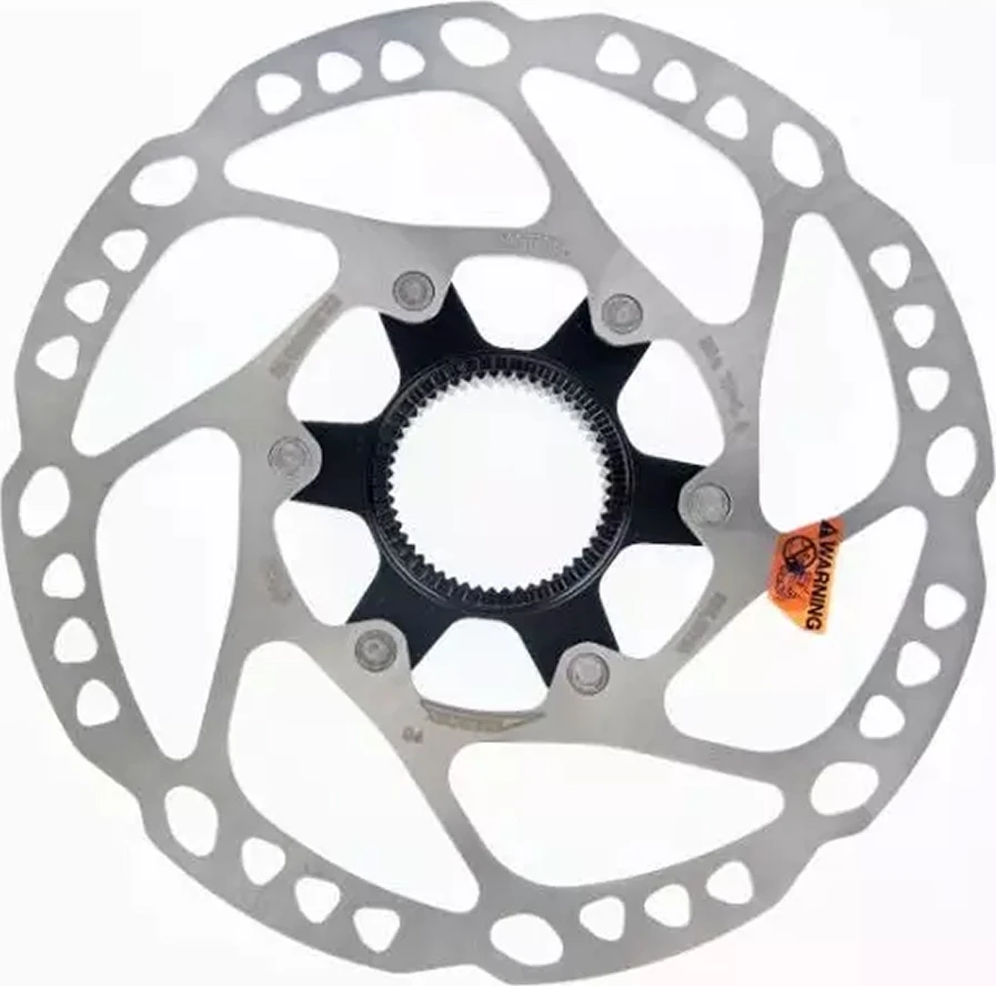 „Shimano“ rotorius 160 mm, centrinis užraktas, int.SM-RT64, su LR žiedu ir magnetu