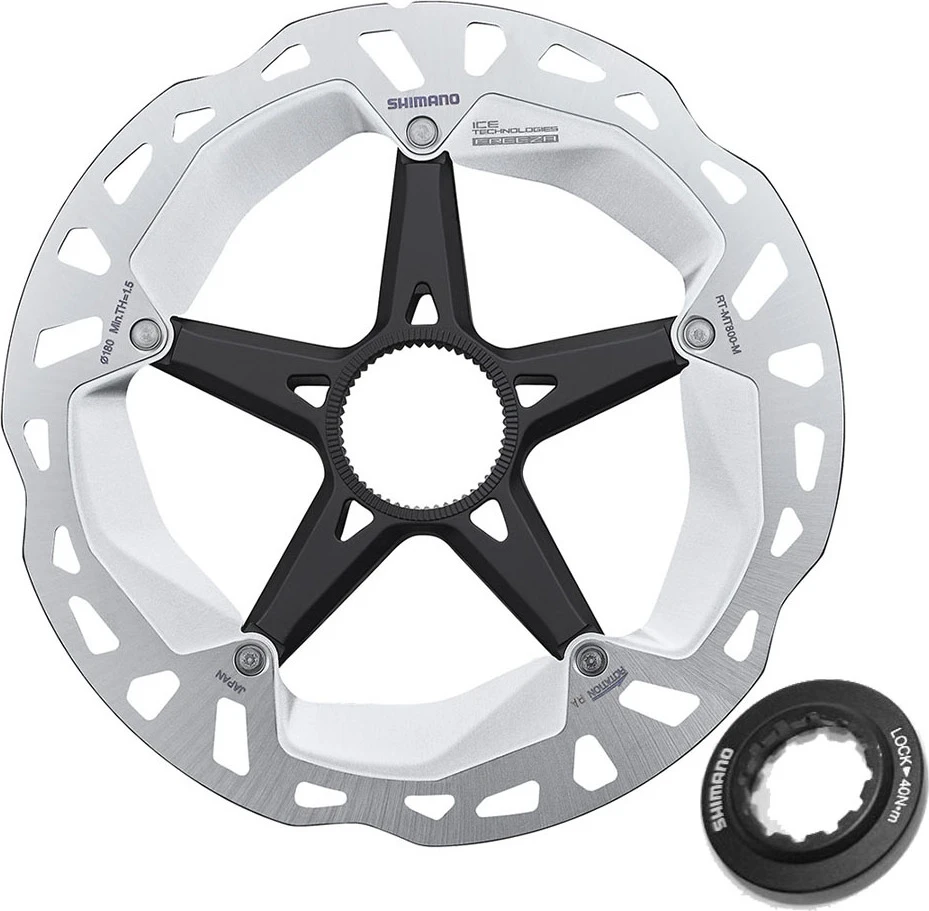 Stabdžių diskas Shimano XT/Ultegra RT-MT800 180MM Ice-Tech Freeza CL Int.