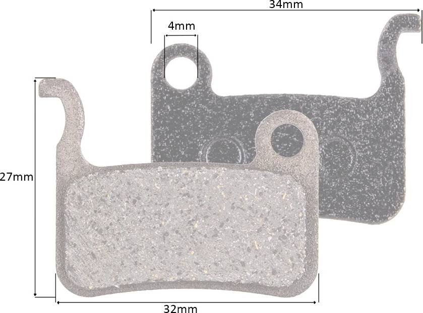 Brake Pads for E-Scooter W-TEC Dealan (Pair)