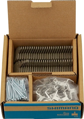 Stabdžių kaladėlės Shimano Resin B05S Incl Spring/Split 1vnt