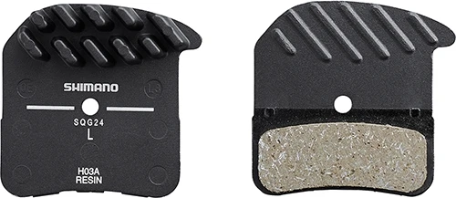 Diskinių stabdžių kaladėlės Shimano H03A Resin