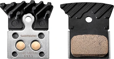 Diskinių stabdžių kaladėlės Shimano L04C Metal