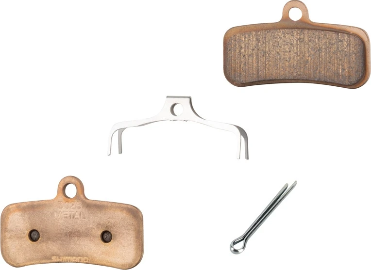 Diskinių stabdžių kaladėlės Shimano D02S Metal