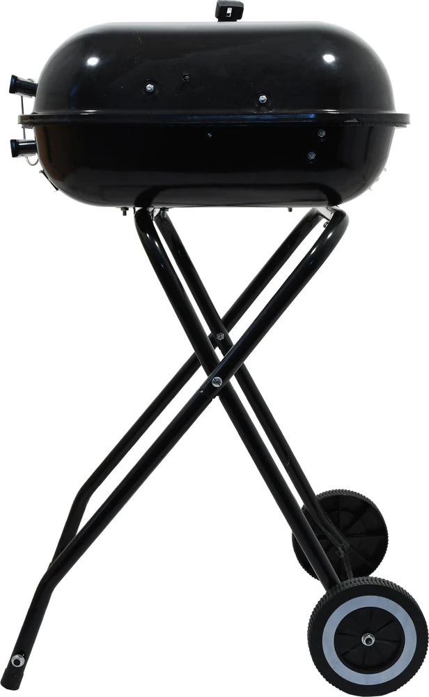 Stačiakampio formos anglies grilis Cattara Trapani 46 cm
