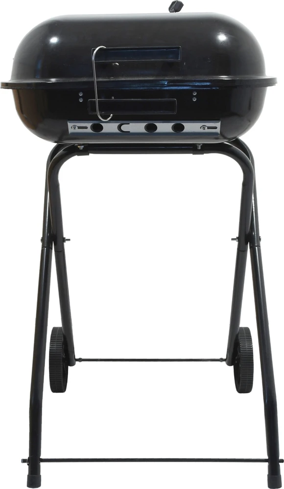 Stačiakampio formos anglies grilis Cattara Trapani 46 cm