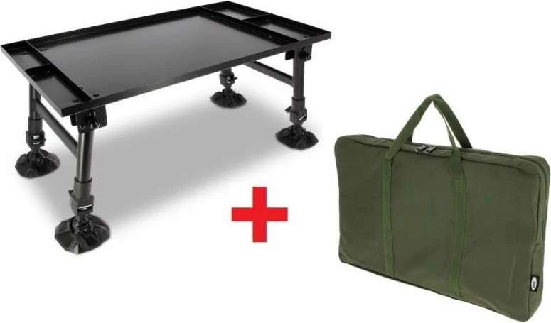 Stalas NGT Dynamic Bivvy, su dėklu, 35.5x60cm