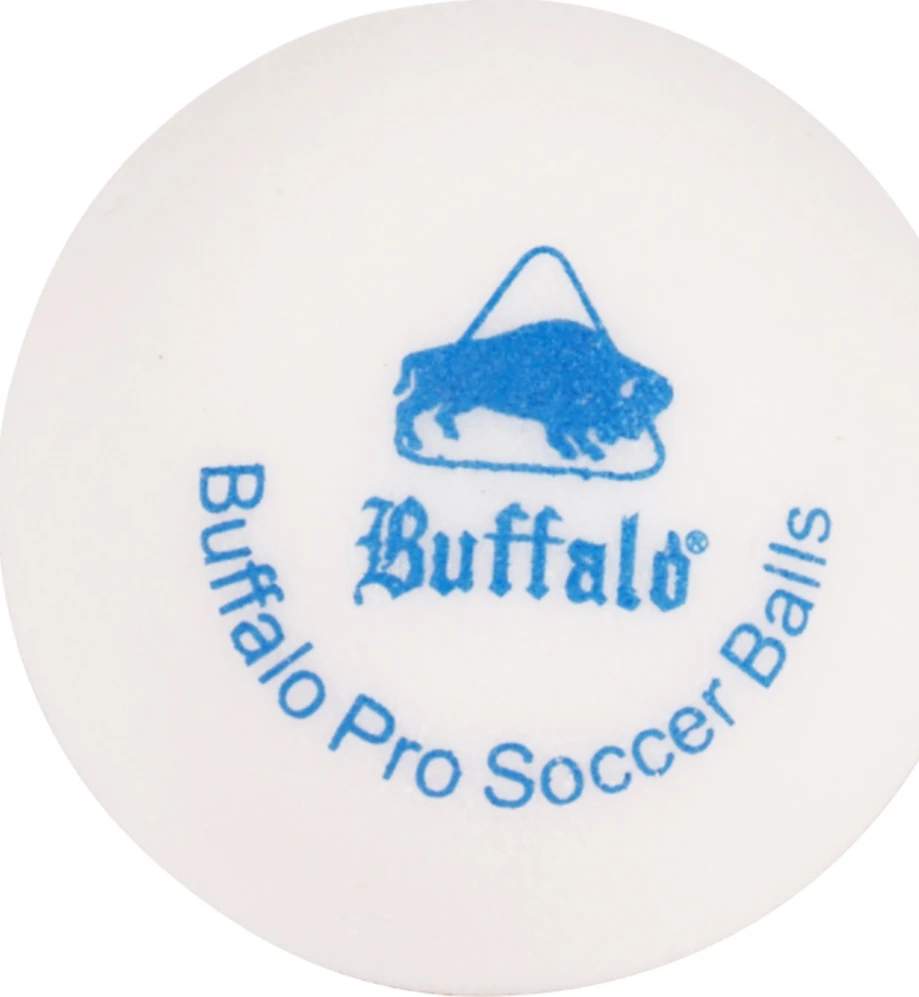 Stalo futbolo kamuoliukų rinkinys Buffalo Pro, balti, 6 vnt.