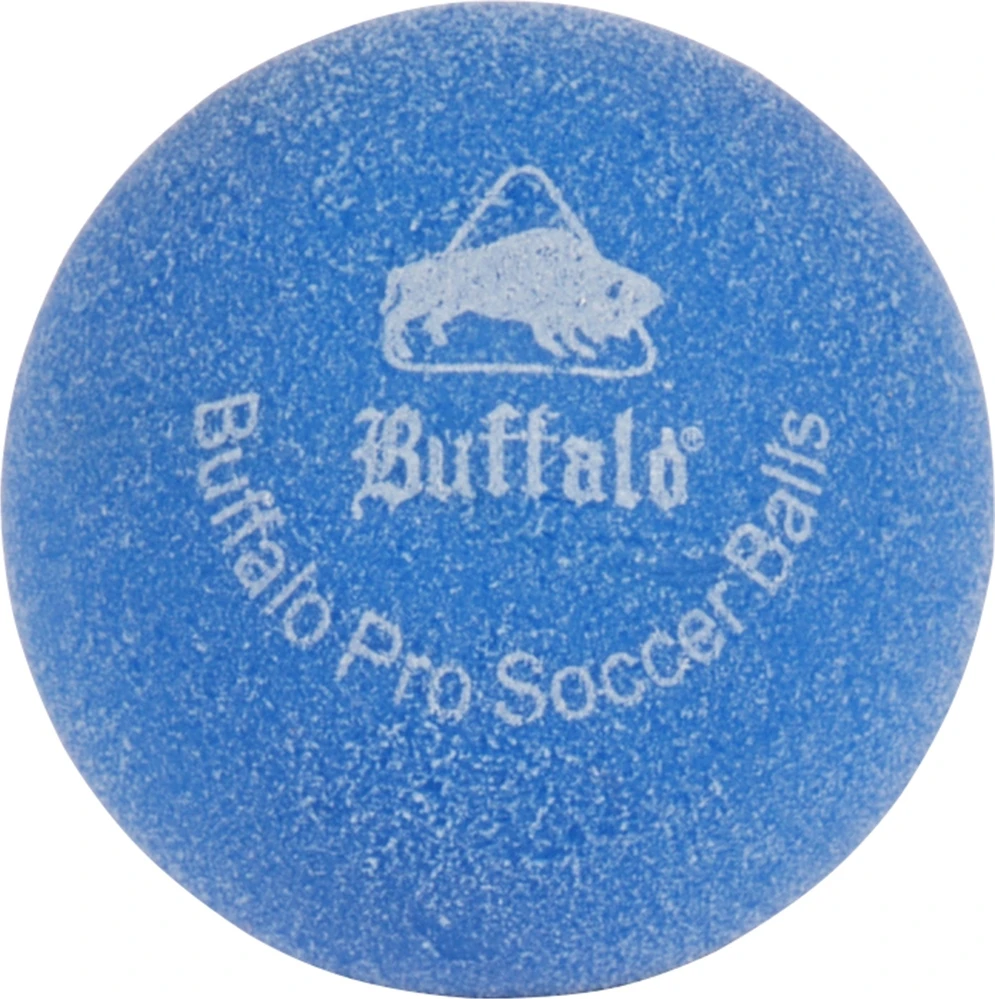 Stalo futbolo kamuoliukų rinkinys Buffalo Pro, mėlyni, 6 vnt.