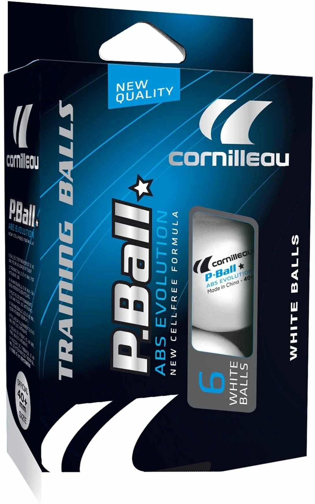 Stalo teniso kamuoliukai Cornilleau P-BALL 1* (6 vnt.)
