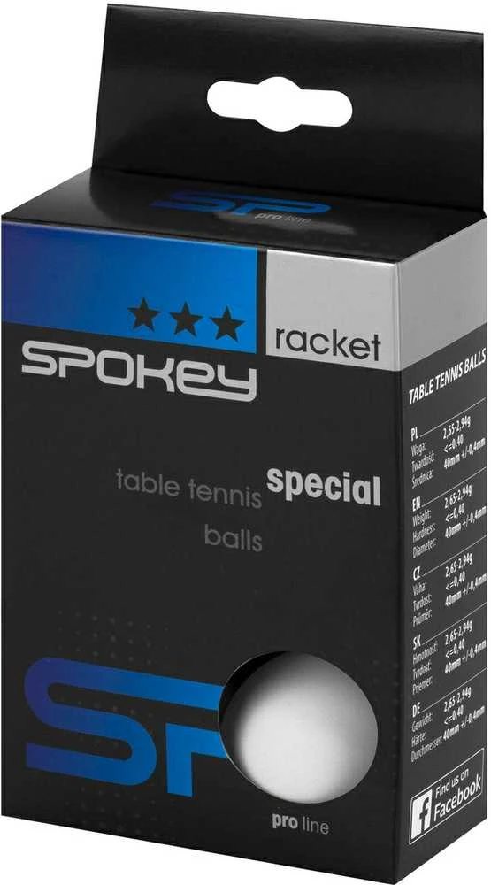 Stalo teniso kamuoliukai Spokey Special, 6vnt