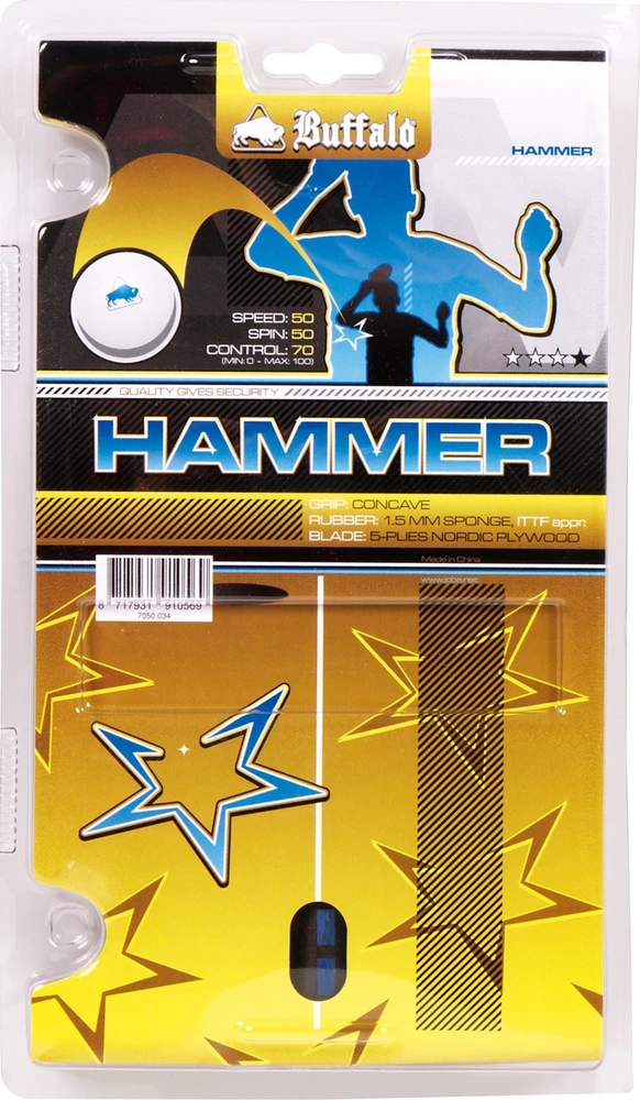 Stalo teniso raketė Buffalo Hammer