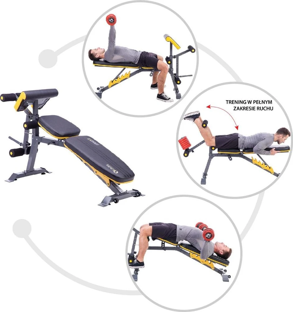 LS3061 BARBELL BENCH HMS PREMIUM