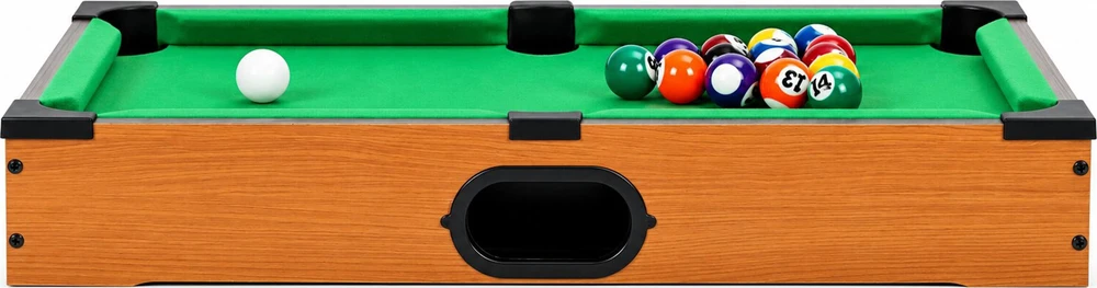 Stół do bilarda mini 50x30 cm komplektas do gry vaikams priedai ECOTOYS