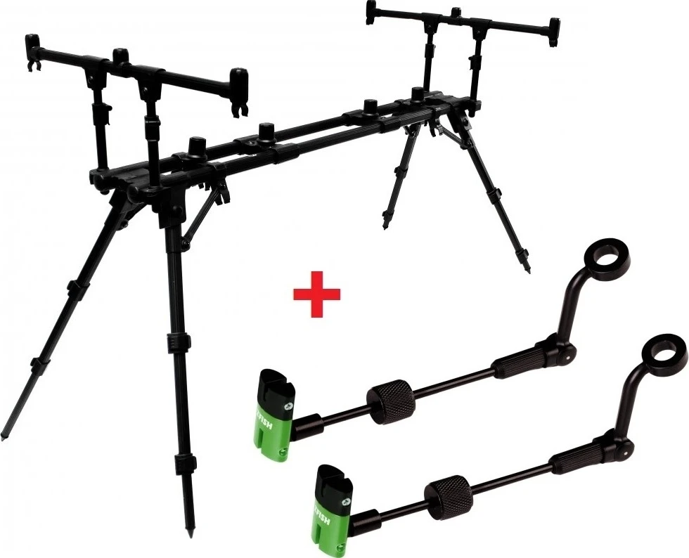 Rod Pod stovas Zfish Construct 3 meškerėms