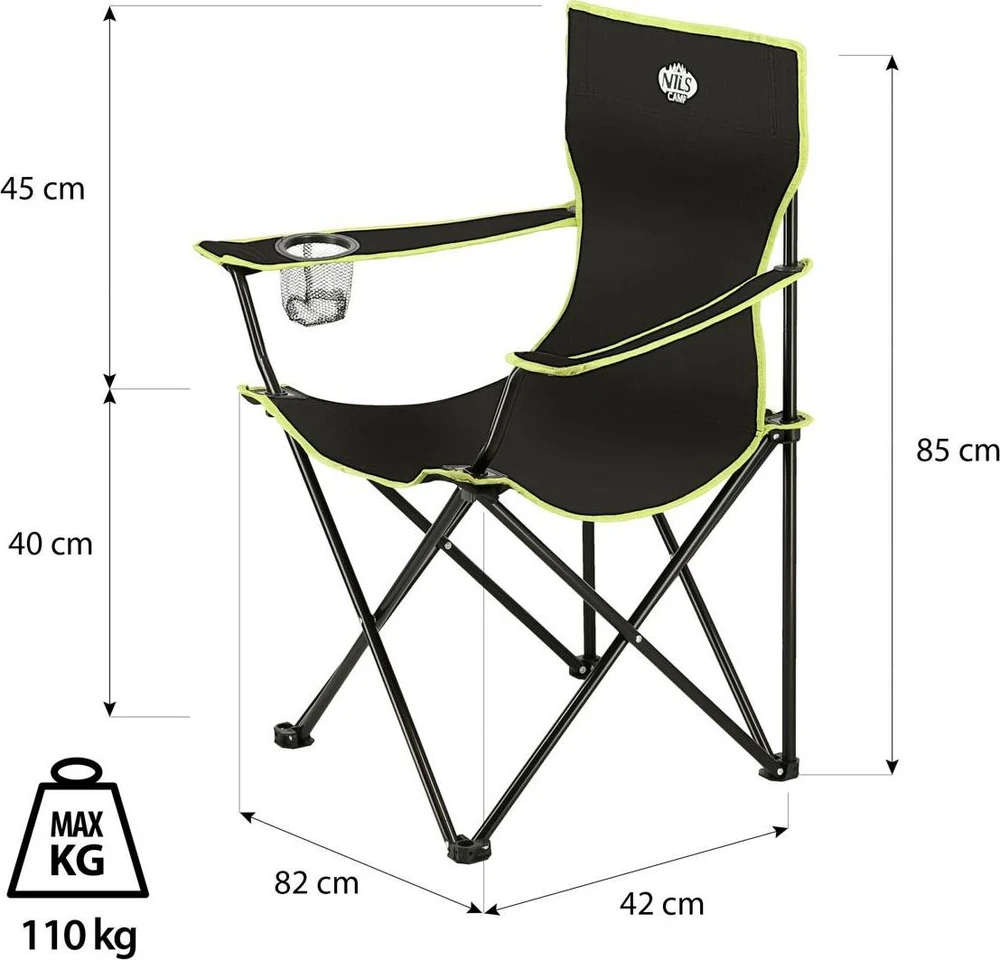 Stovyklavimo kėdė NC3044 NILS CAMP