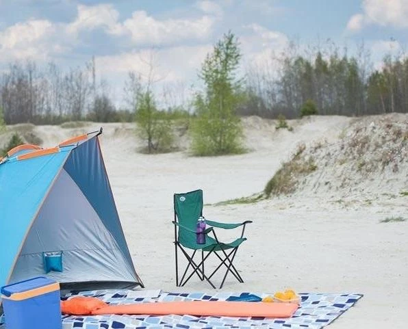 Stovyklavimo kėdė Nils Camp NC3044 žalia