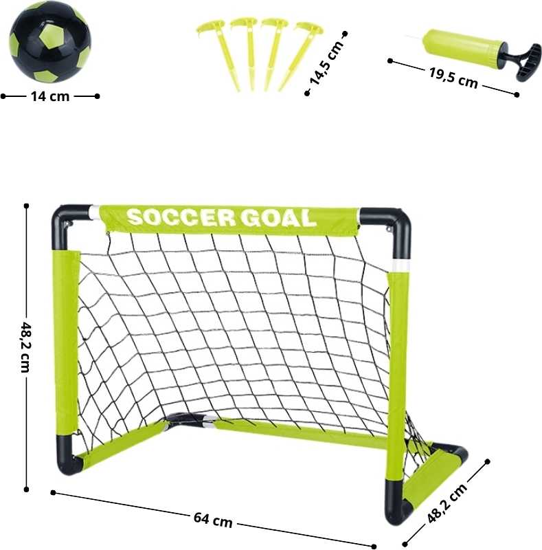 Sulankstomas futbolo rinkinys inSPORTline FSGS250