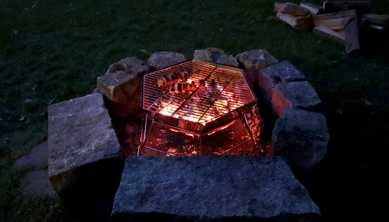 Origin Outdoors kepsninė ir laužavietė „Hexagon"