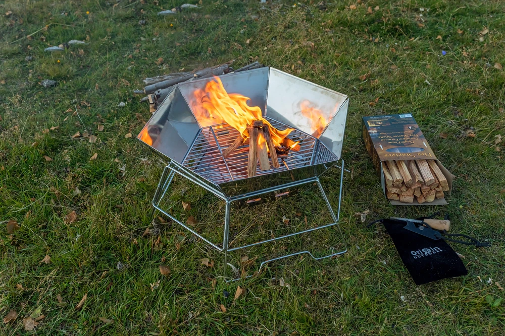 Origin Outdoors kepsninė ir laužavietė „Hexagon"