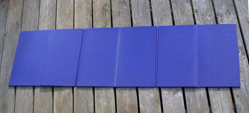 Sulankstomas turistinis kilimėlis BasicNature Foldable, 180x50 cm