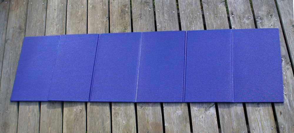 Sulankstomas turistinis kilimėlis BasicNature Foldable, 180x50 cm