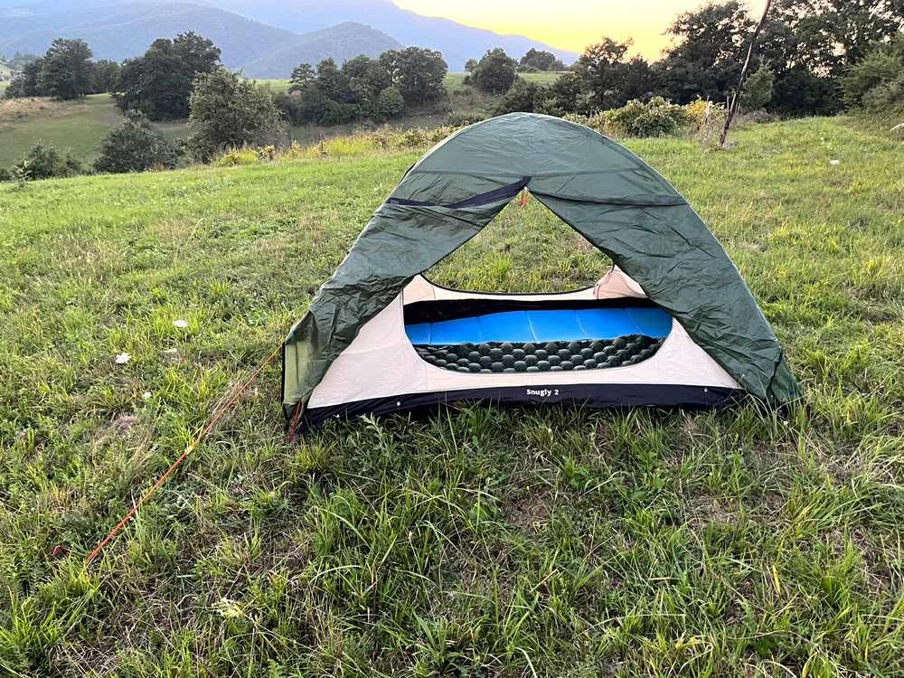 Sulankstomas turistinis kilimėlis BasicNature Foldable, 180x50 cm