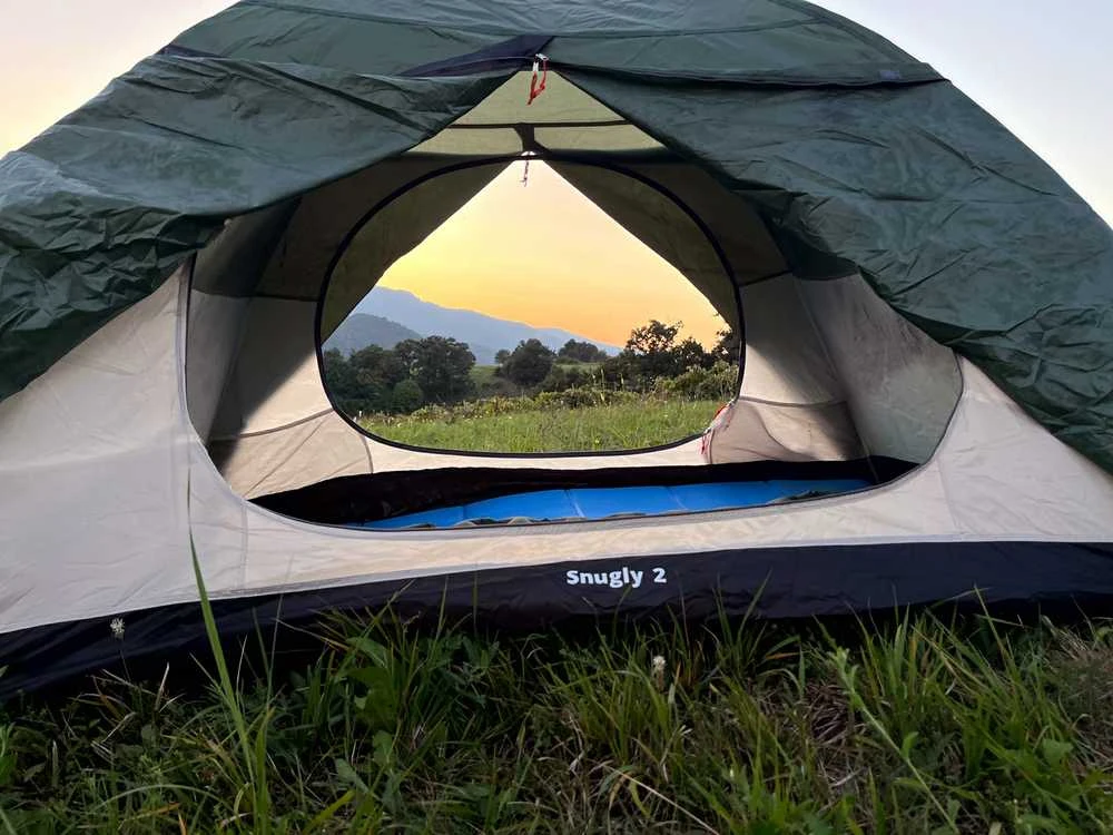 Sulankstomas turistinis kilimėlis BasicNature Foldable, 180x50 cm