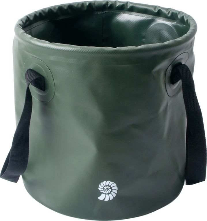 Sudedamas kibiras Origin Outdoors 12 l, tamsiai žalias