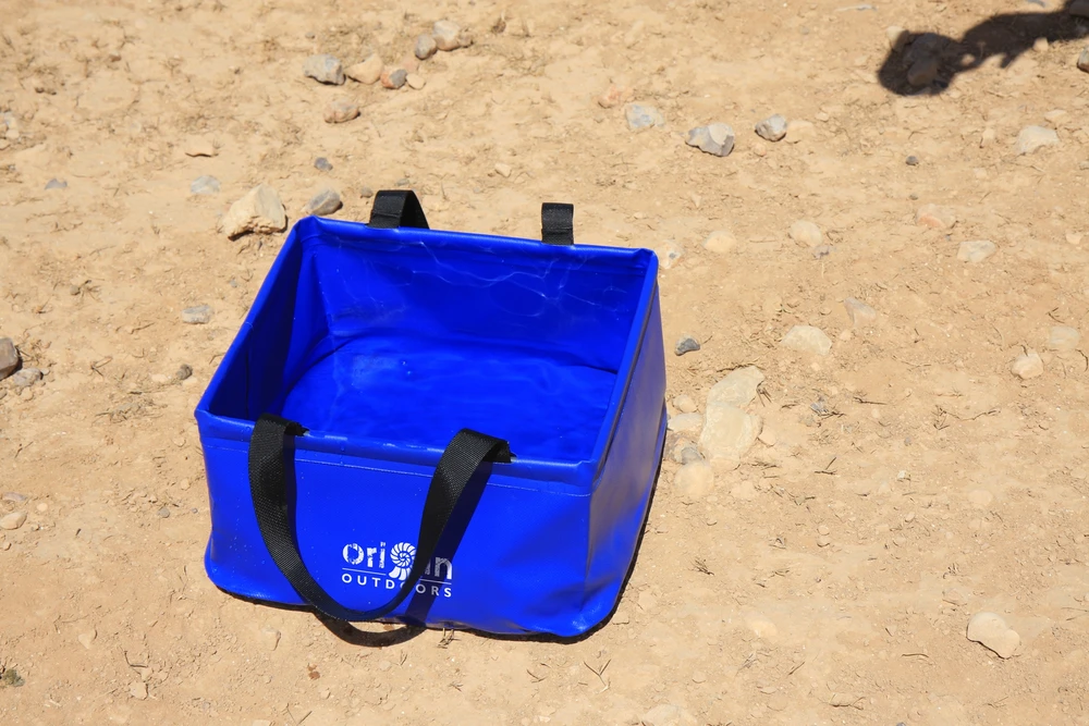 Sulankstomas krepšys Origin Outdoors 15L, mėlynas