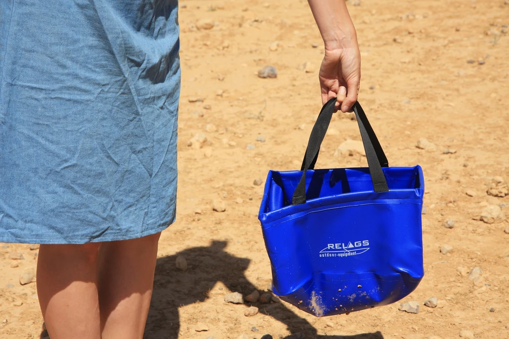 Sulankstomas krepšys Origin Outdoors 15L, mėlynas