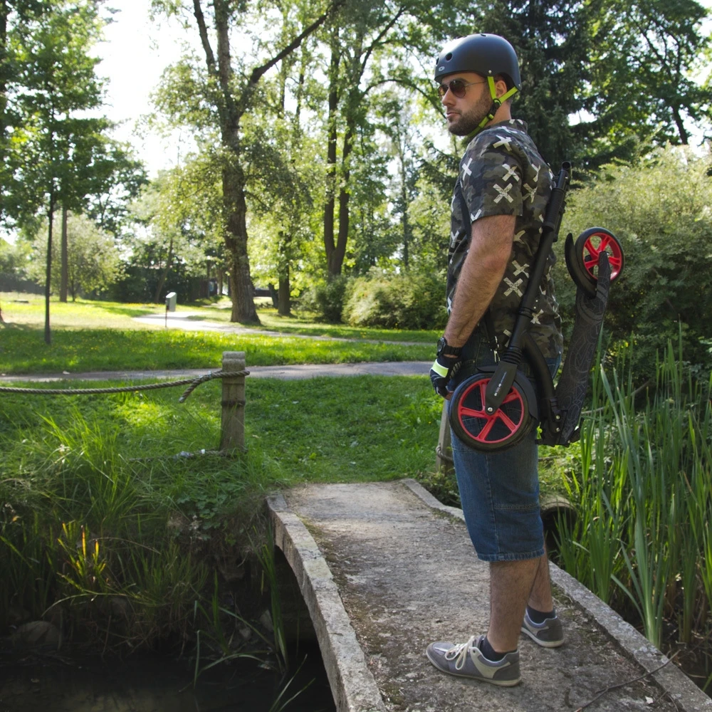 Sulankstomas paspirtukas su amortizatoriais Worker Span (iki 100kg)