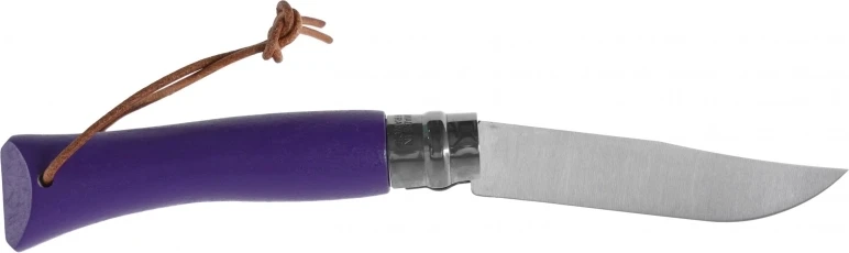 Opinel Trekking Nr 7 nerūdijančio plieno peilis, violetinis