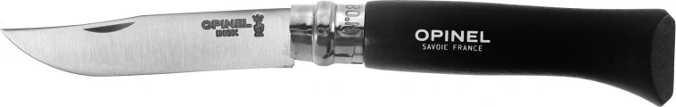 Sulankstomas peilis Opinel Colorama 08 Inox, rudas, blistery
