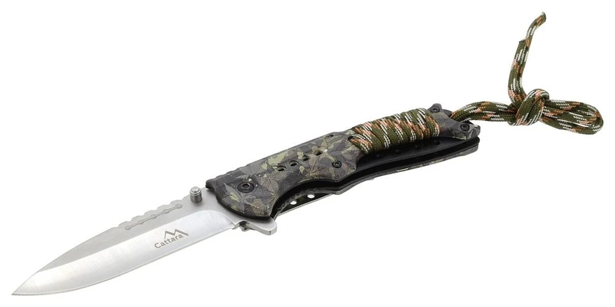 Sulankstomas peilis su fiksacija Cattara Cana 21,6 cm