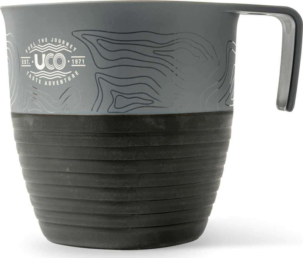 Sulankstomas puodelis UCO 350ml, pilkas-juodas