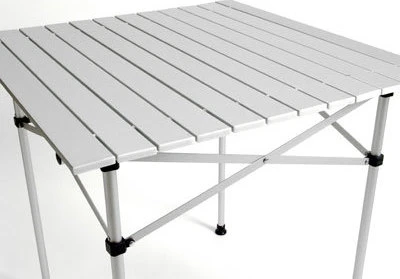 Sulankstomas stalas BasicNature Travelchair Roll Table Small, 70x70cm