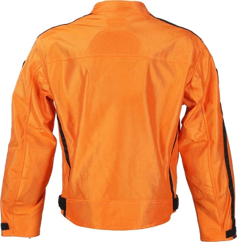 Vasarinė motociklininko striukė BOS 6488, oranžinė