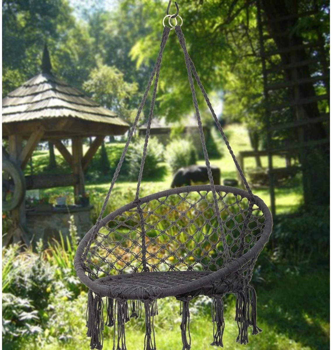 Saska Garden Supamasis krėslas Royokamp Stork's Nest Swing, 80x60cm
